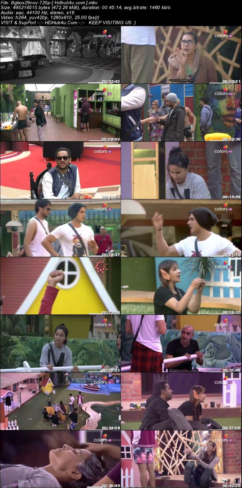 Bigg Boss S11E60 29th November 2017 HDTV 480p 200MB Download Bigg Boss S11E60 29th November 2017 HDTV 480p 200MB Download