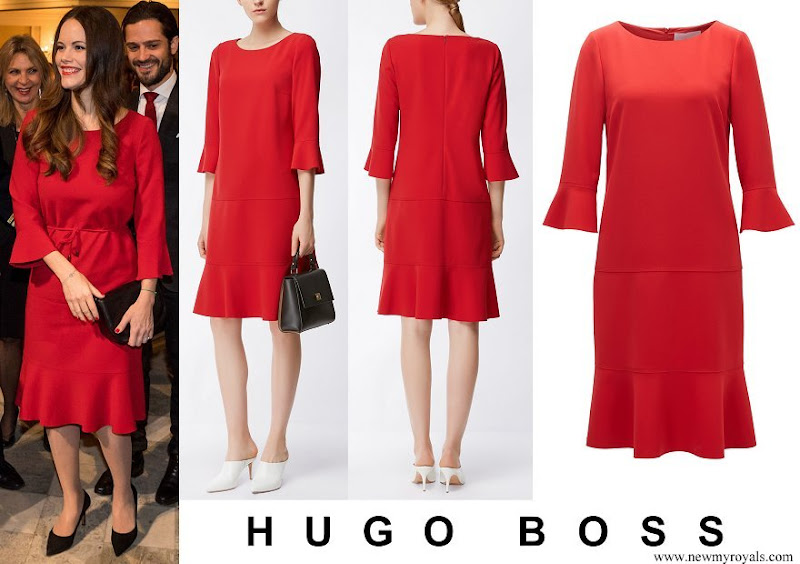 hugo boss darera dress