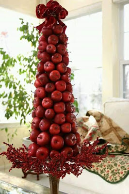 Χριστουγεννιάτικα δέντρα στο τραπέζι