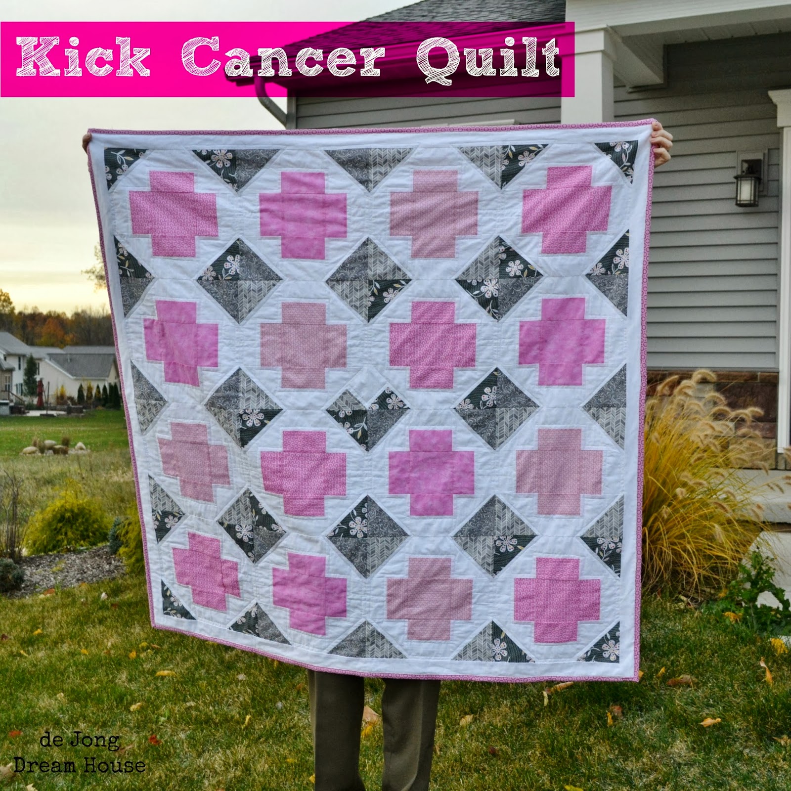 Michele's Kick Cancer Quilt