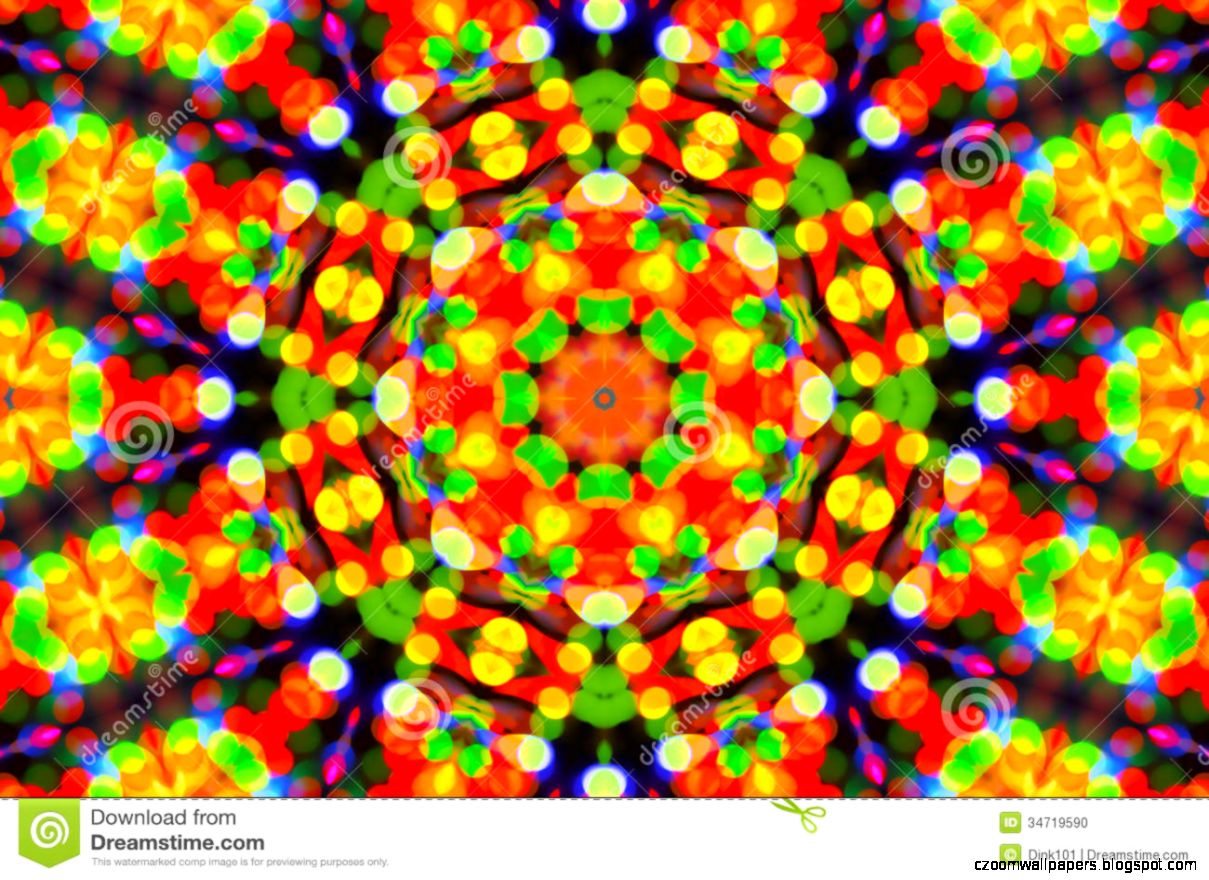Bright Background With Abstract Color Pattern Stock Photography
