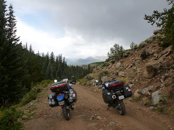 BMW F650GS and a KLR 650