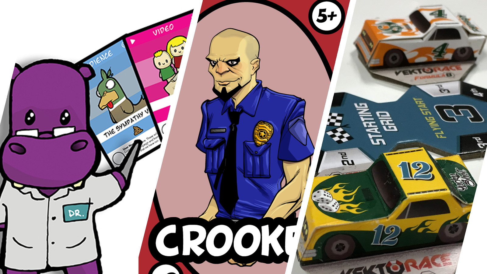 Review Roundup Good Cop Bad Cop Vektorace Formula 8 Doodle