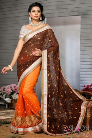 Online Embroidery Saree