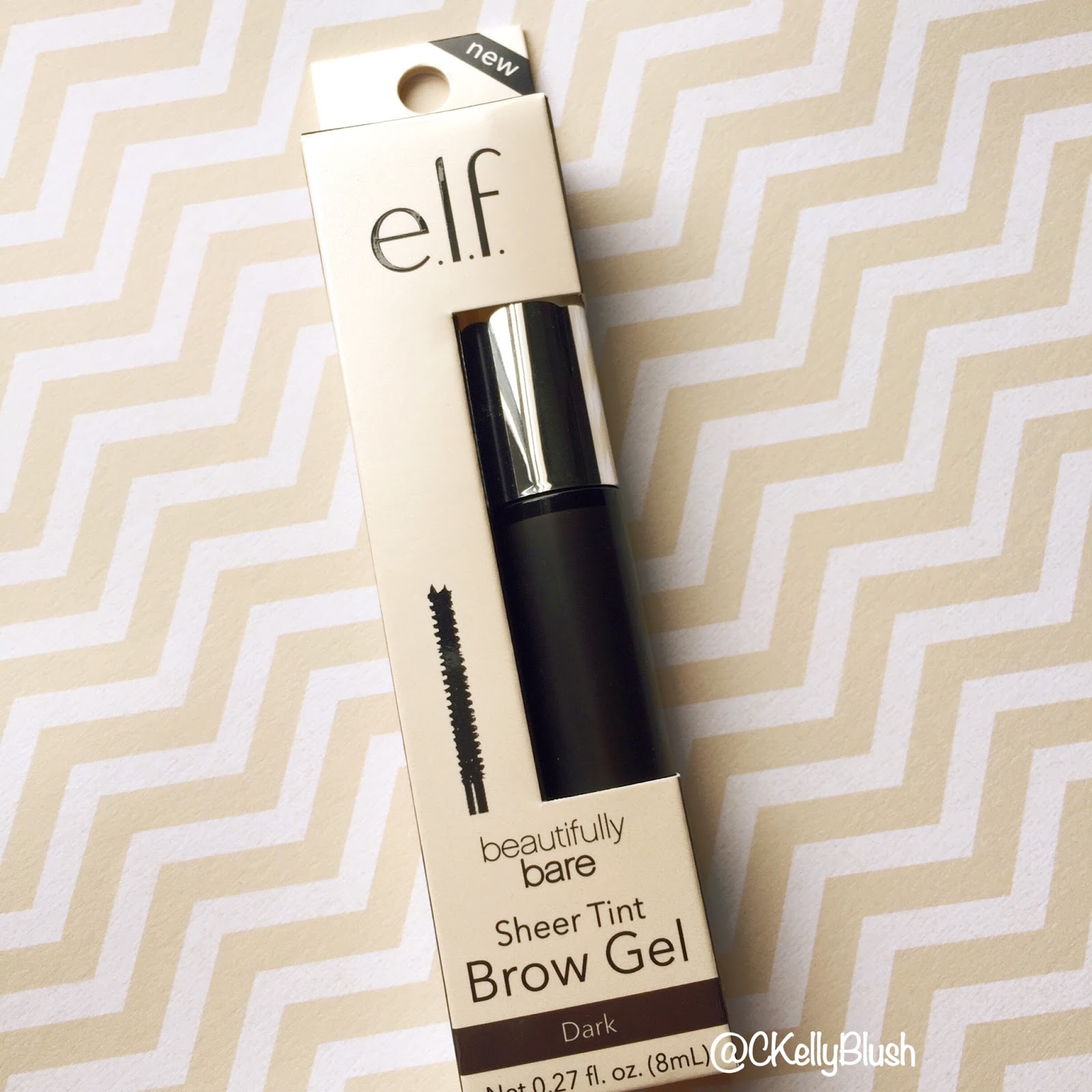 CKellyBlush Brows On Point e.l.f. Beautifully Bare Sheer Tint Brow Gel