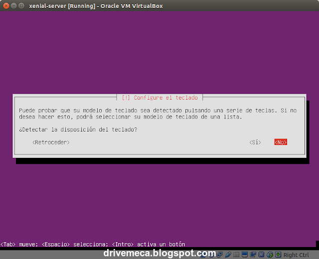 DriveMeca instalando y configurando Ubuntu Server 16.04 LTS paso a paso DriveMeca instalando y configurando Ubuntu Server 16.04 LTS paso a paso