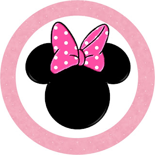 Minnie Mouse: toppers o etiquetas para imprimir gratis.
