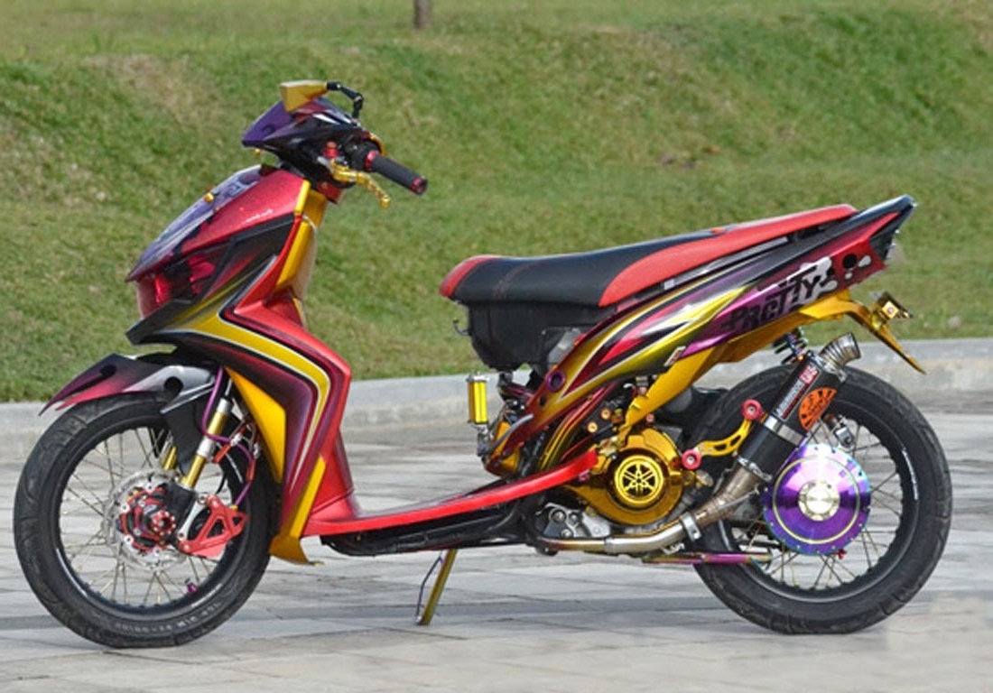 17+ Terpopuler Modif Mio Soul Simple Tapi Keren