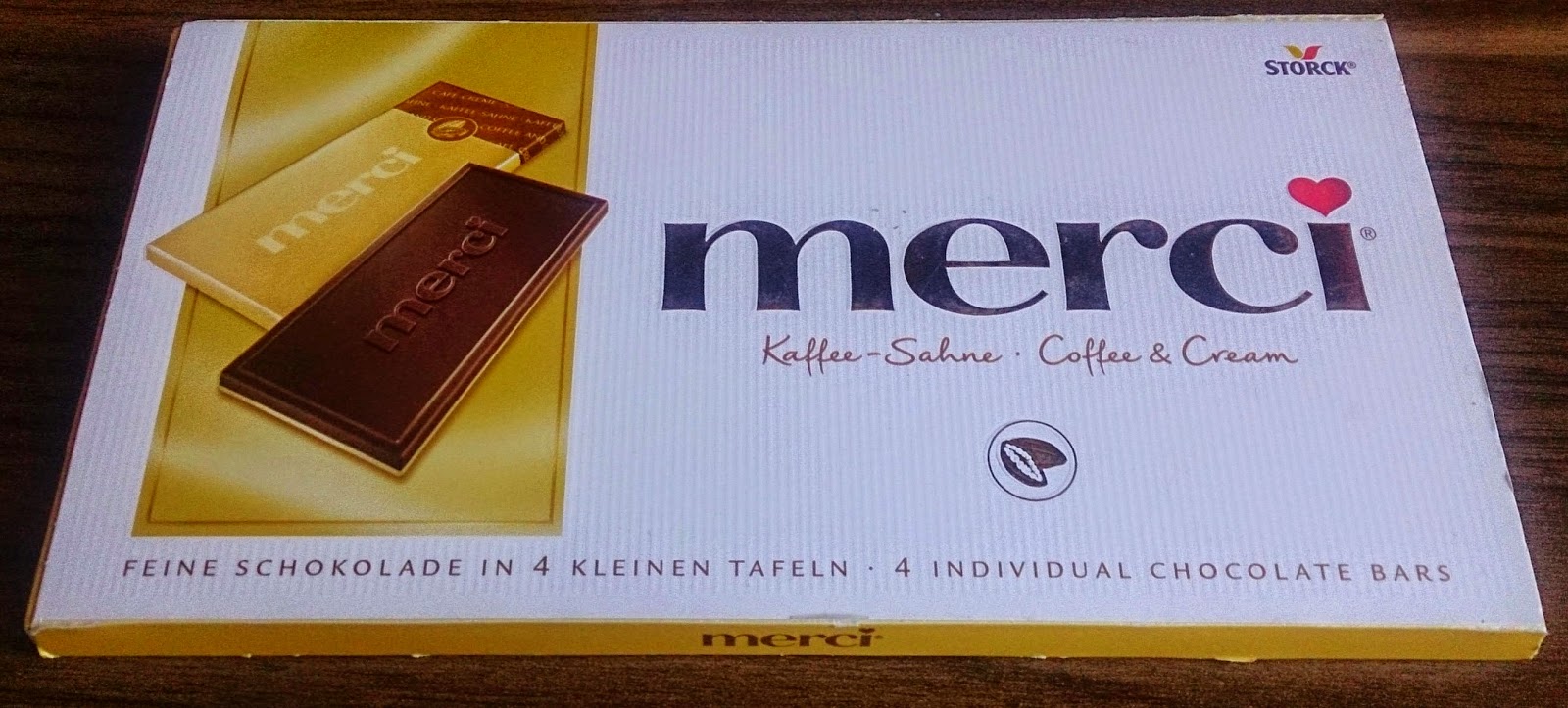 Chwile zasłodzenia Merci Coffee & Cream kawowośmietankowa