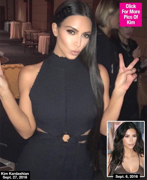 Kim Kardashian S Long Hair Makeover For Paris Fashion Week Love