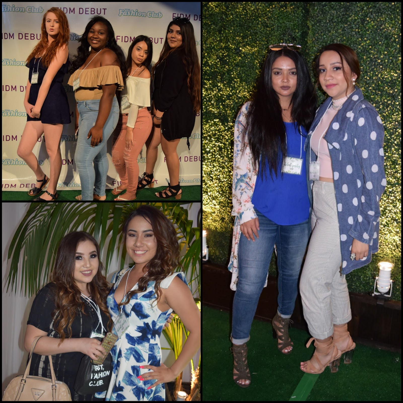 FIDM.....DEBUT 2017 Fashion Club Party with Project Runway Junior Stars