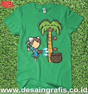 Demo Template kaos anak cdr