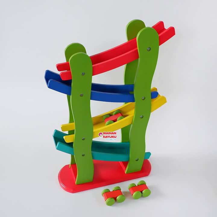 Mainan Kayu Anak Sliding Car - SEBUTIK EDUTOYS