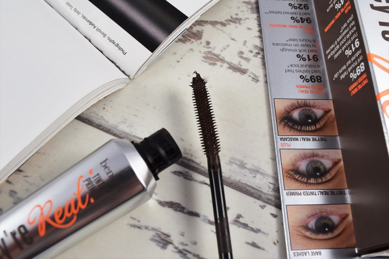 BENEFIT COSMETICS THEY'RE REAL TINTED MASCARA PRIMER A Life With Frills