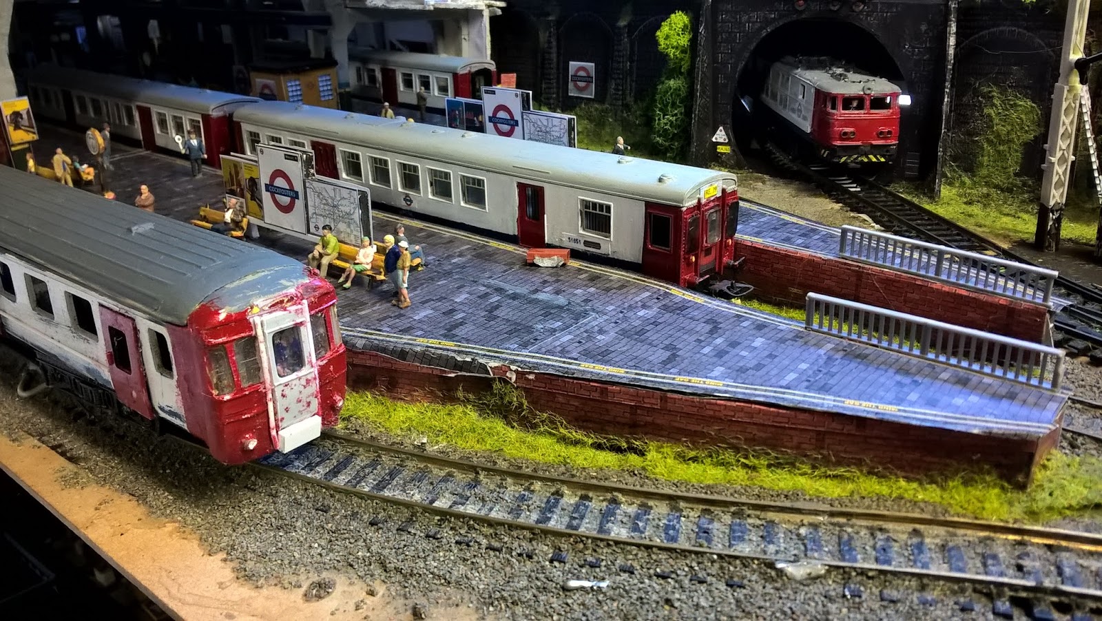 Underground train models