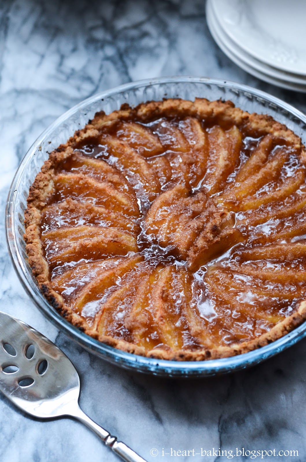 i heart baking! apple tart with olive oil crust