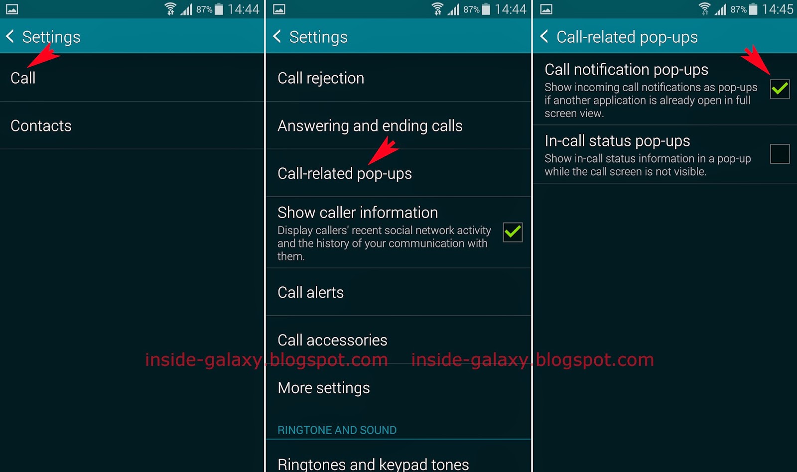 Inside Galaxy: Samsung Galaxy S5: How to Enable and Use Call