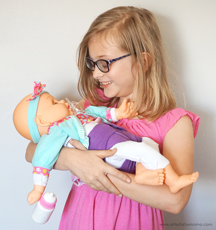 Free No-Sew Baby Doll Diaper Pattern for Baby's First Air Baby