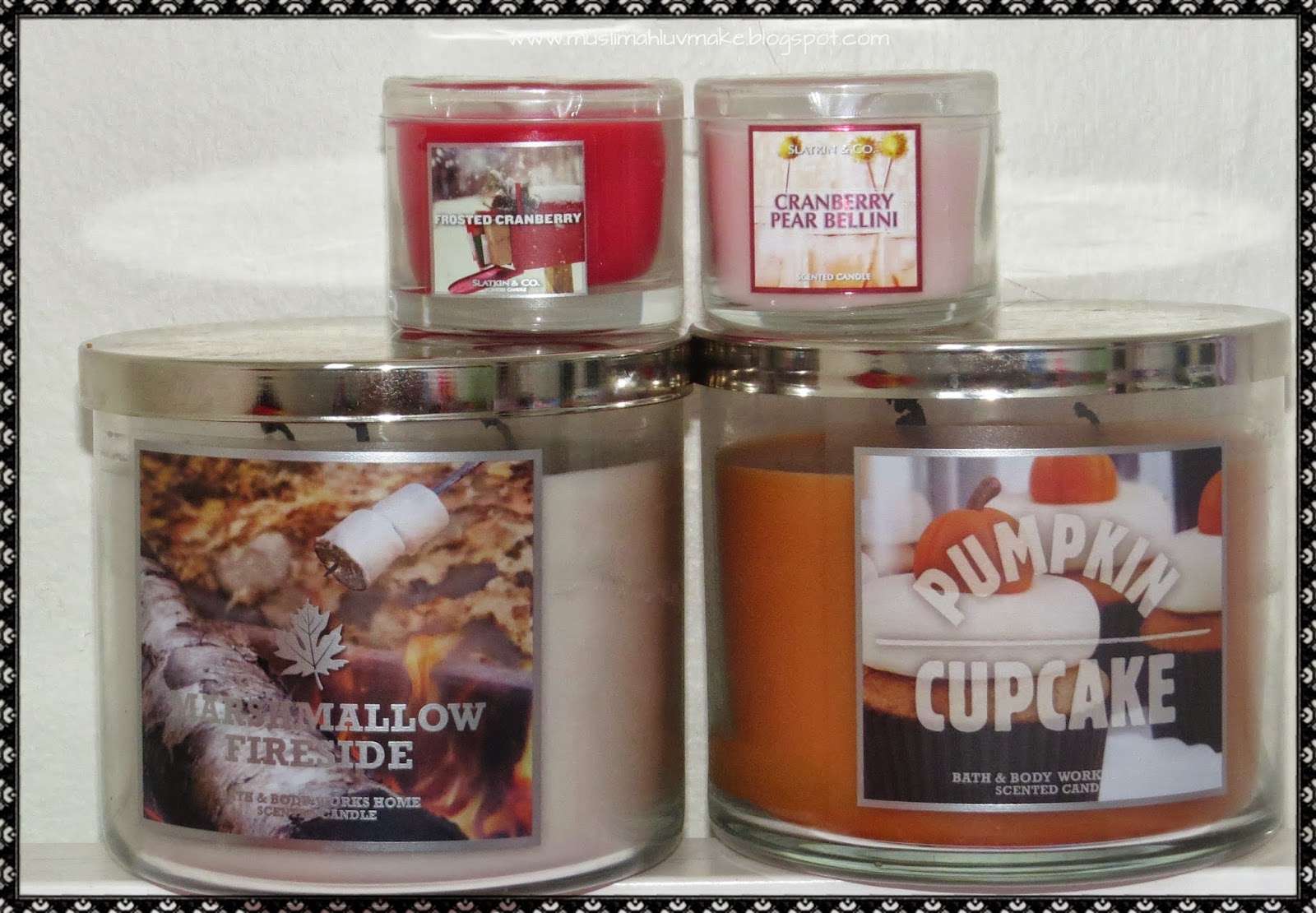 Muslimahluvsmakeup Bath And Body Works Mini Candle Haul