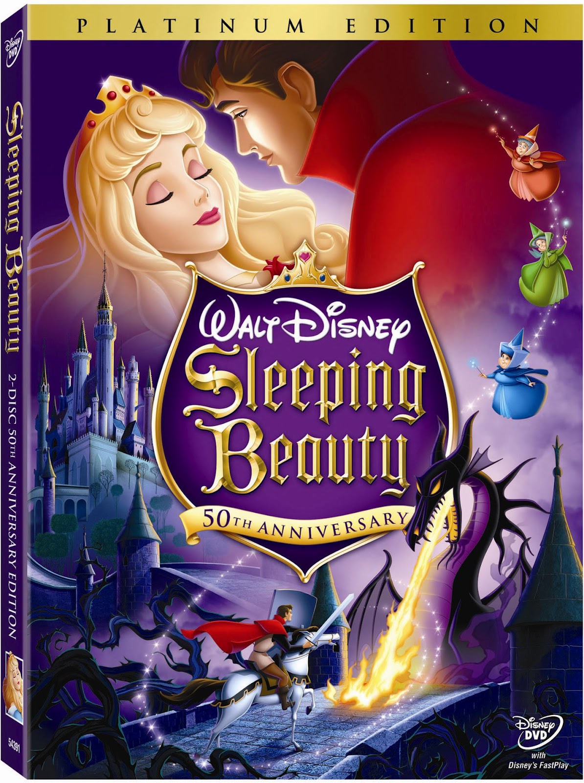 4 12 1 5 Sleeping Beauty (1959) Walt Disney Platinum Edition Bluray