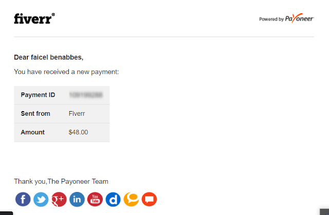 Fiverr withdrawal proof
