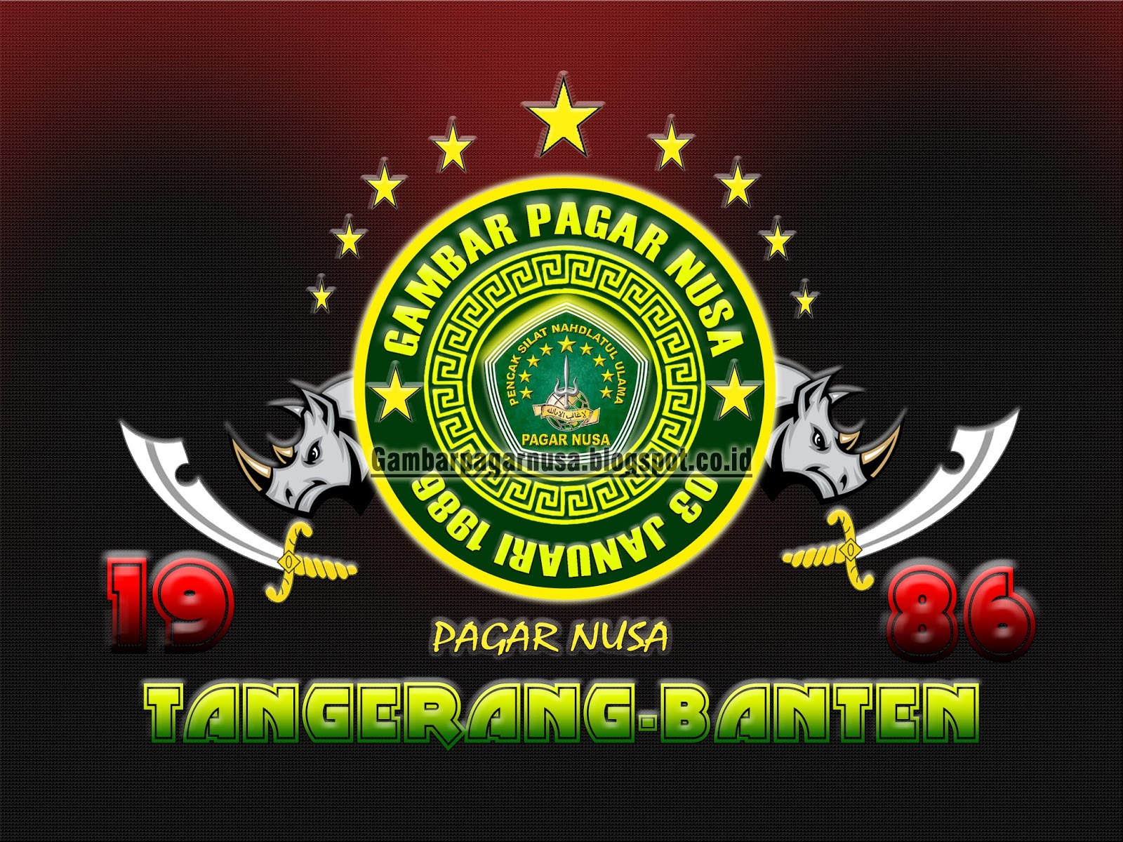 BEBERAPA LAMBANG SILAT YANG ADA DIPAGAR NUSA | "GAMBAR PAGAR NUSA BLOGSPOT"