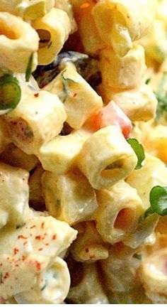 Deviled Egg Macaroni Salad