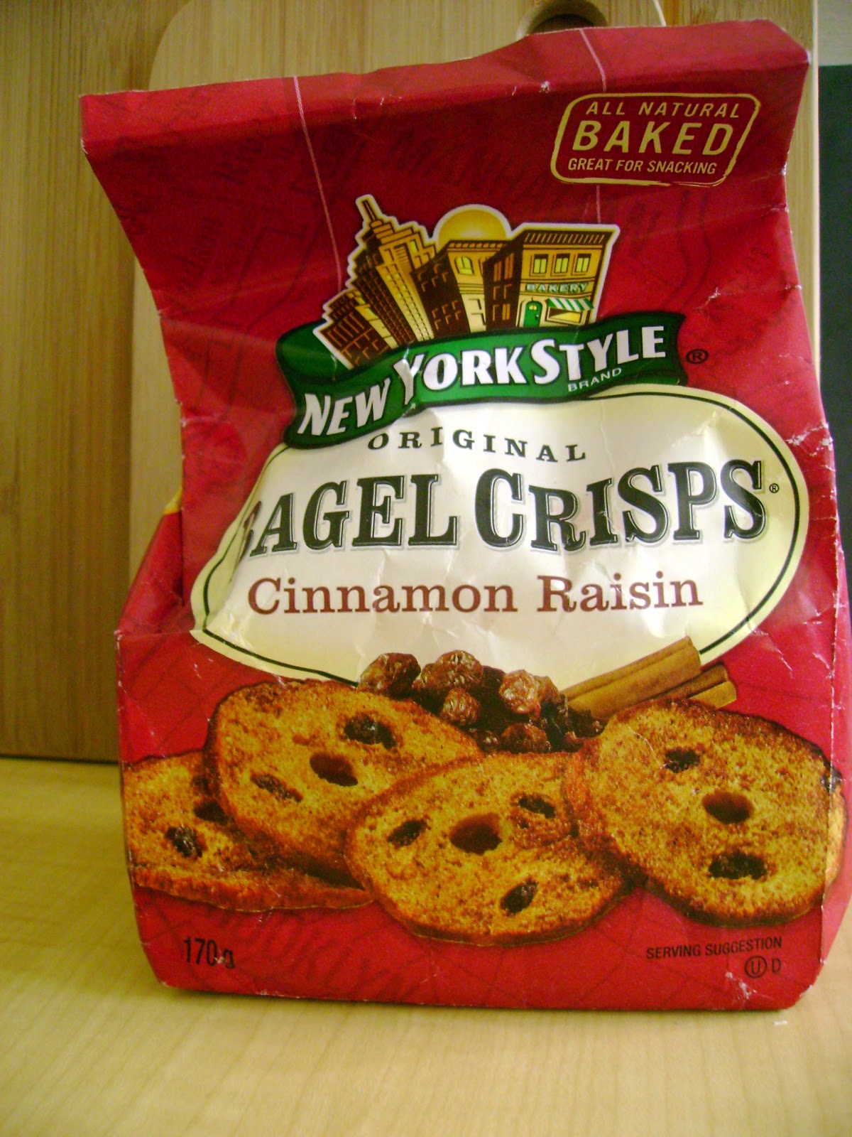 Bitesized thoughts Product review Cinnamon Raisin Bagel Crisps and