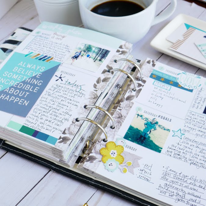 Using the Pink Paislee Collection Turn The Page On My Planner Pages by Jamie Pate  |  @jamiepate for @pinkpaislee