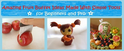 fruit carving ideas with simple knife tutorial to food decoration for kids children