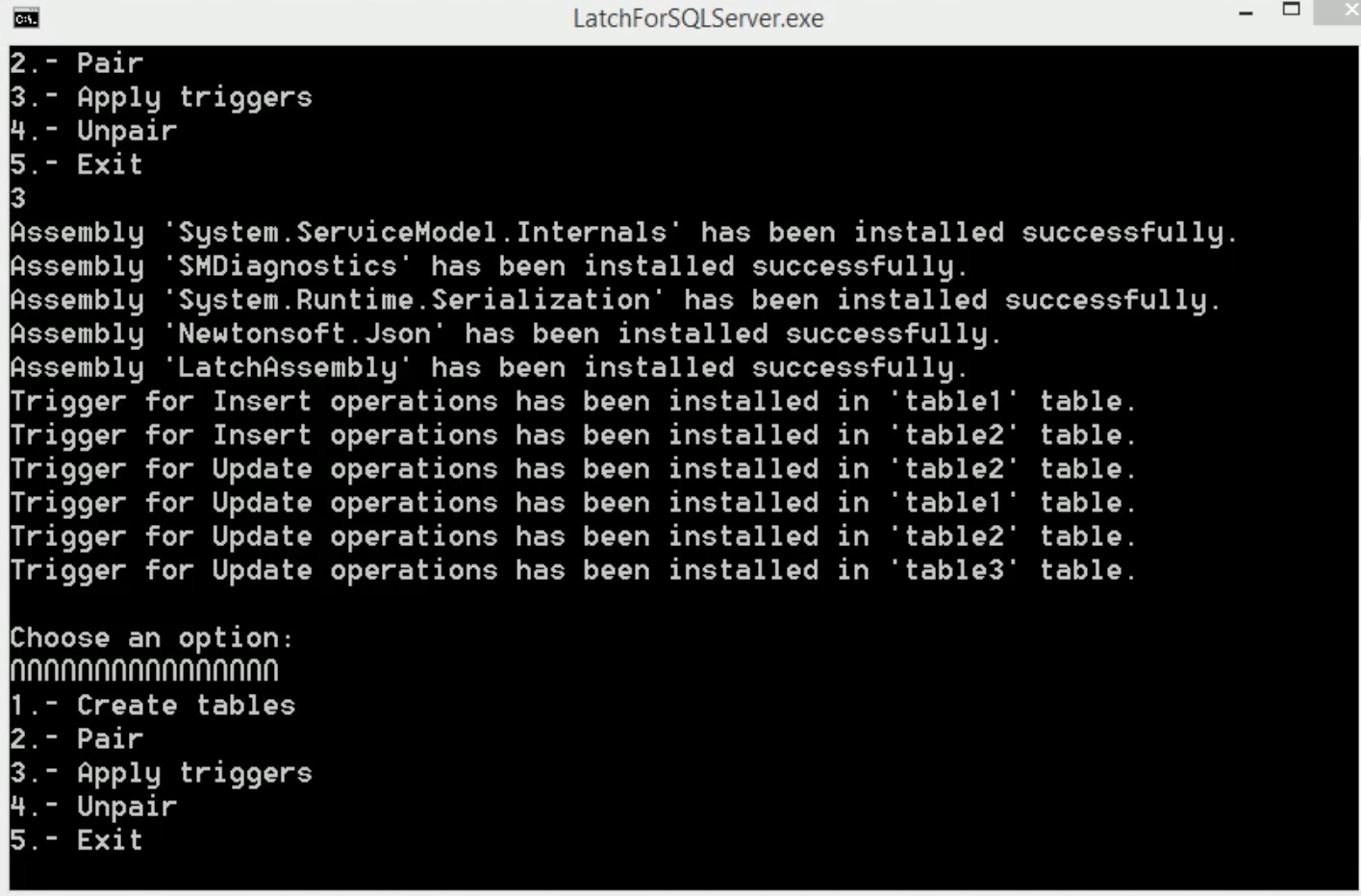 Configurar Apps con MS SQL Server in Paranoid Mode usando Latch