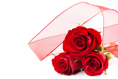 Rosas rojas para el Día del Amor