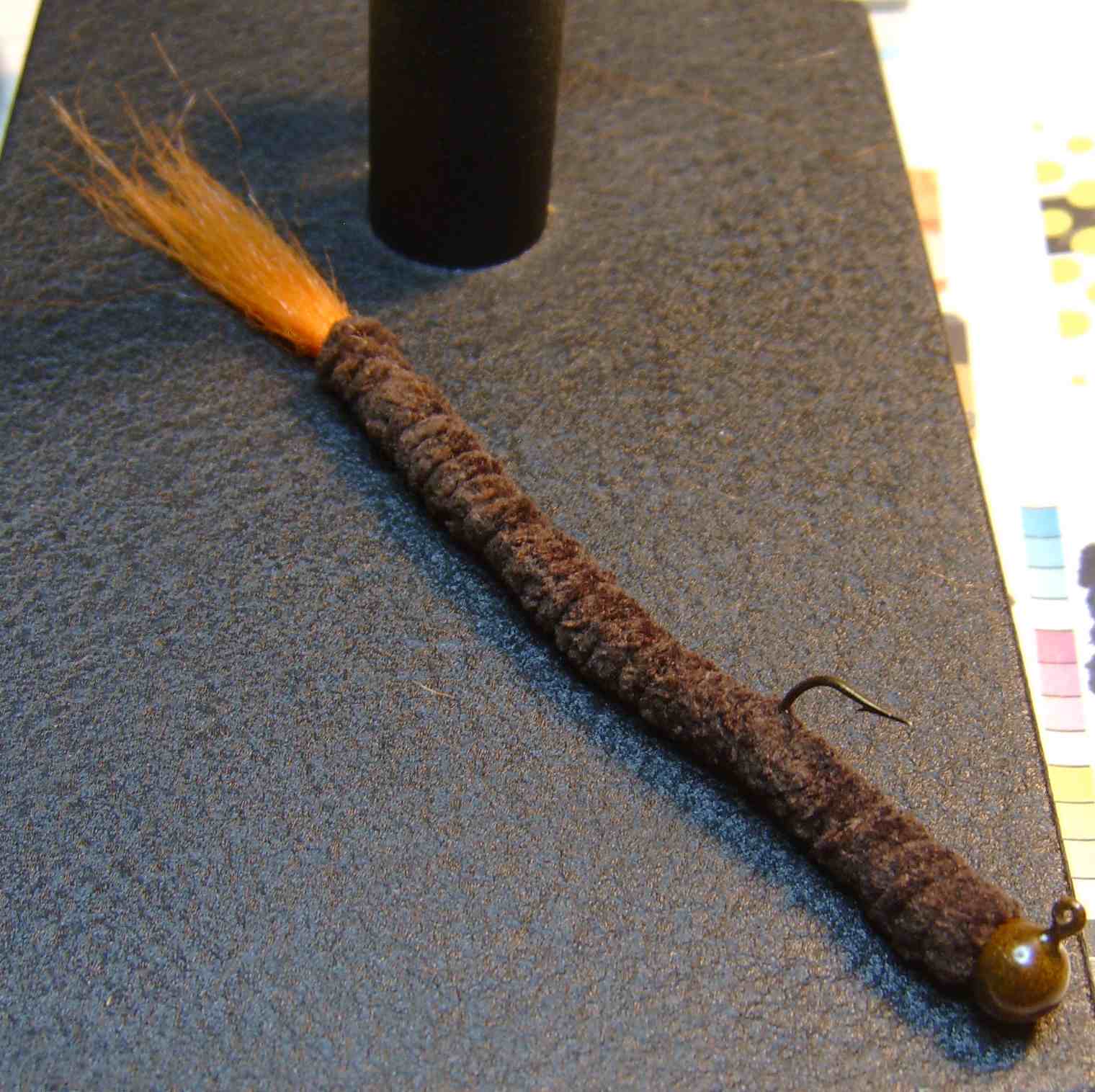 Pup's Jig Works Ball Head JigNWorm