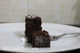 Resep Eggless Tofu Chocolate Cake: