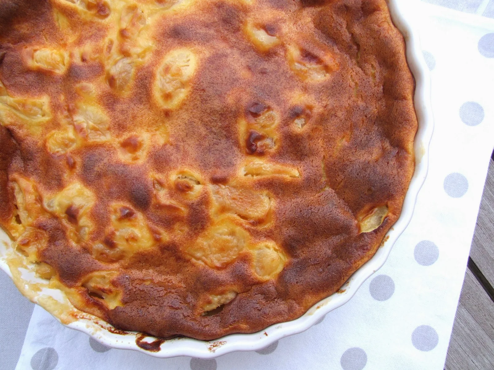 COOKING JULIA : FLAN AUX POMMES ET AU MASCARPONE