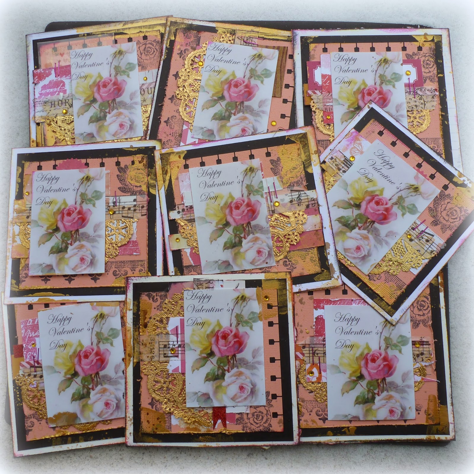 Mitralee Valentine's Day Pile O' Cards