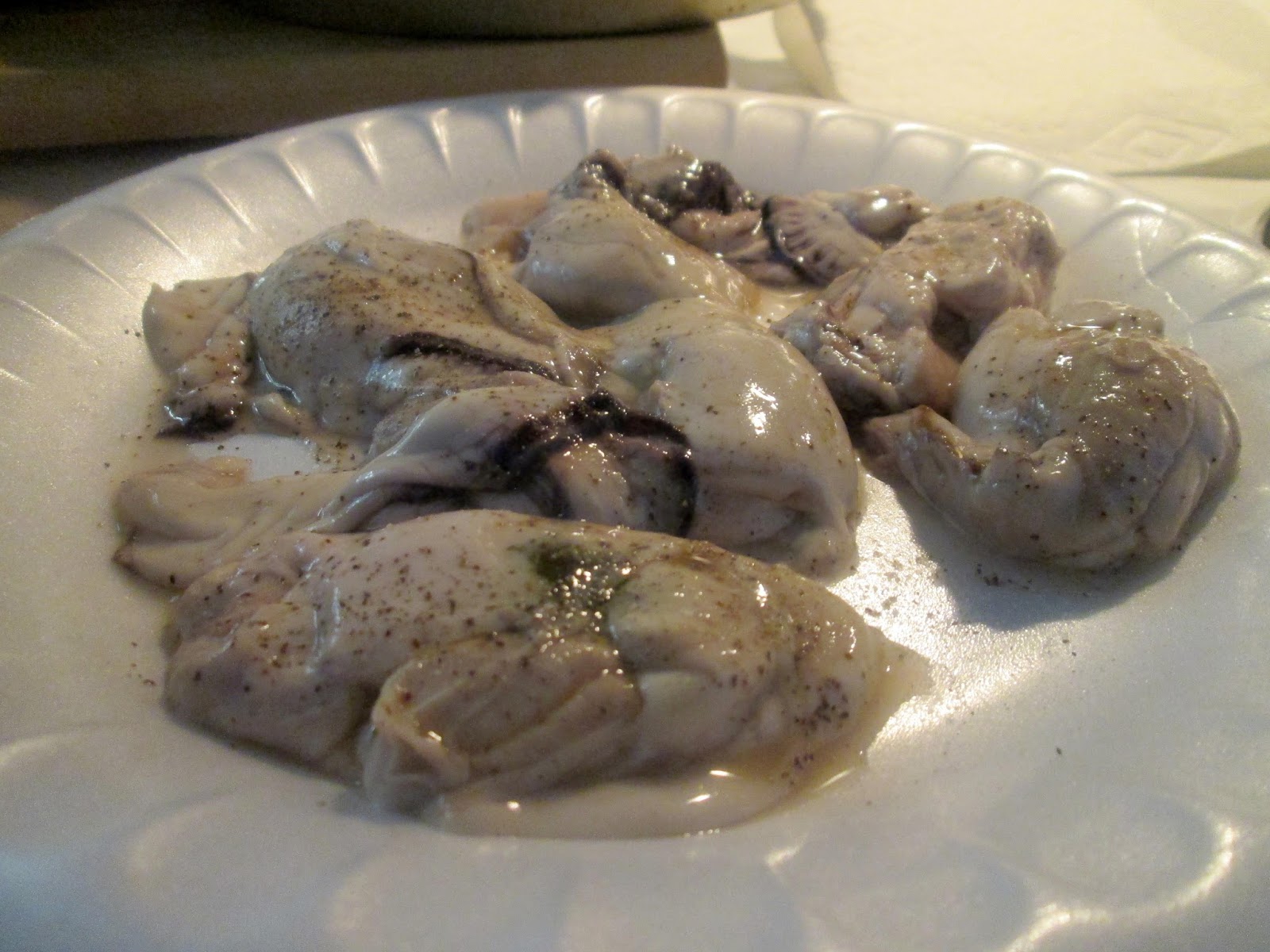 Diab2Cook PanFried Oysters Recipe w/ Roasted Baby Red Potatoes and