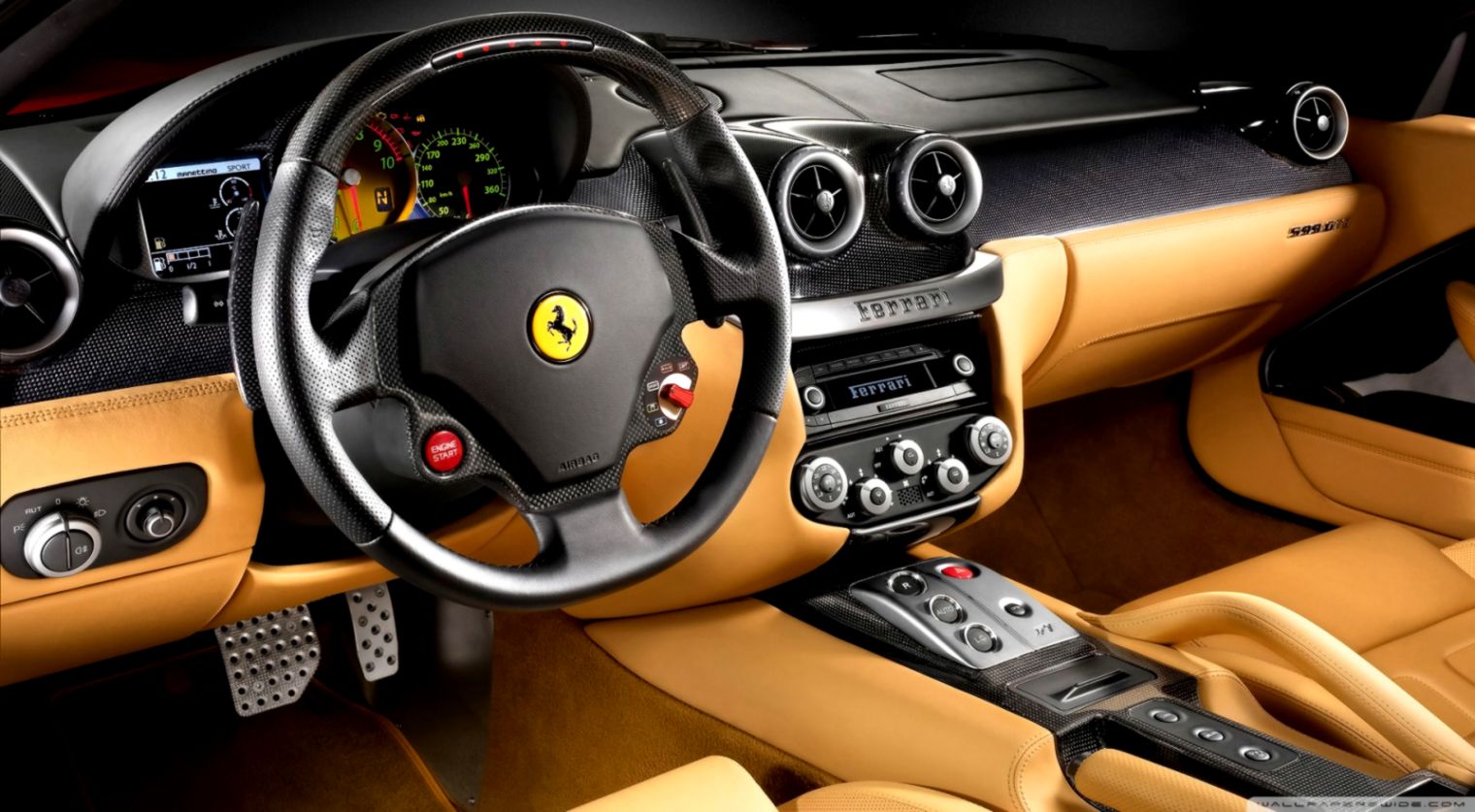 Ferrari Interior Hd Wallpaper Wallpapers Quality
