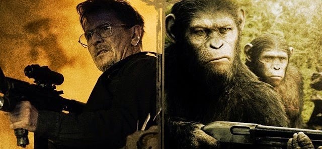 Três curtas prequel narram o declínio da humanidade entre A Origem e Planeta dos Macacos: O Confronto