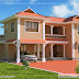 Duplex Sloping Roof House - 2618 sq. ft.