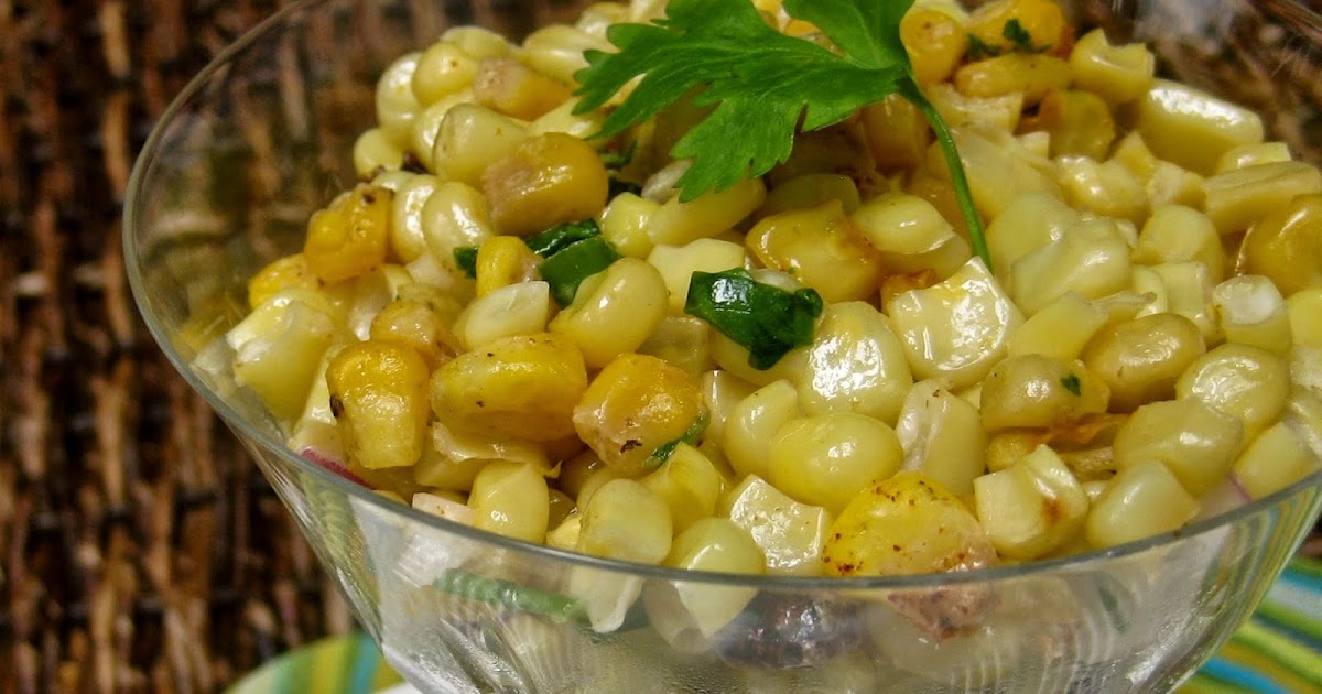 Jackson and Laguna Delicious Esquites, A Mexican Sweet Corn Salad Recipe