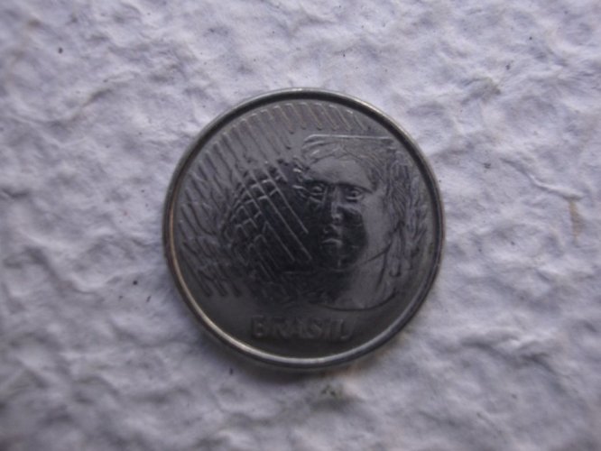 Dinheiro de Metal 5 Centavos de