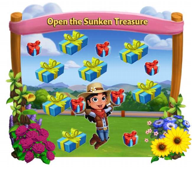 Farmville 2 Collect Free 100x 2 Gift box (x2)!