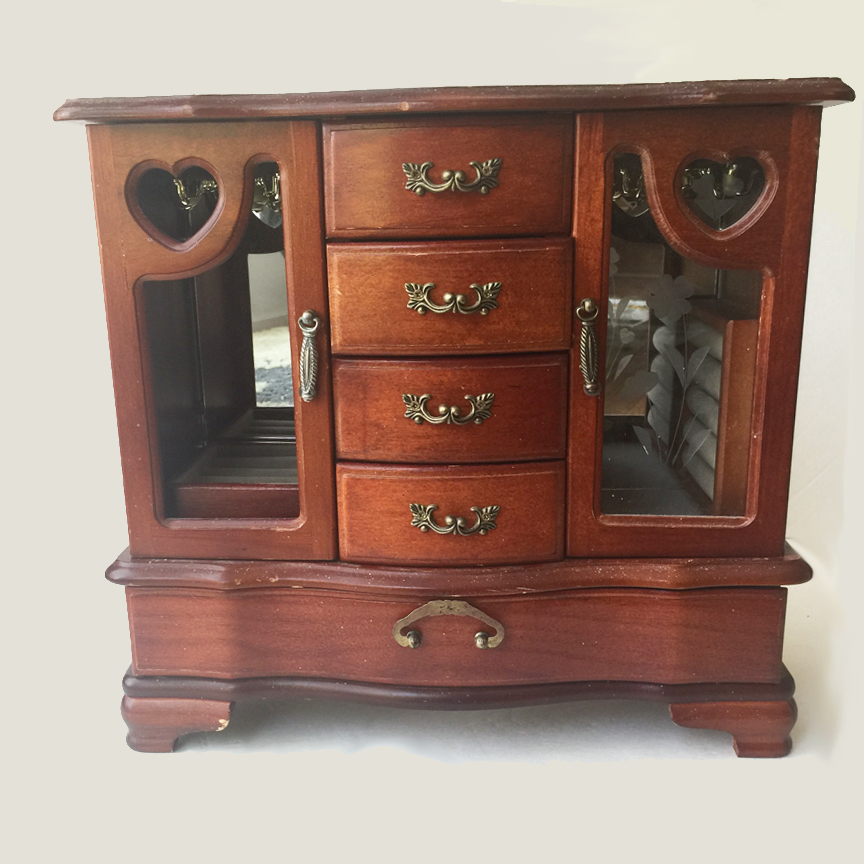 Altered Jewelry Chest