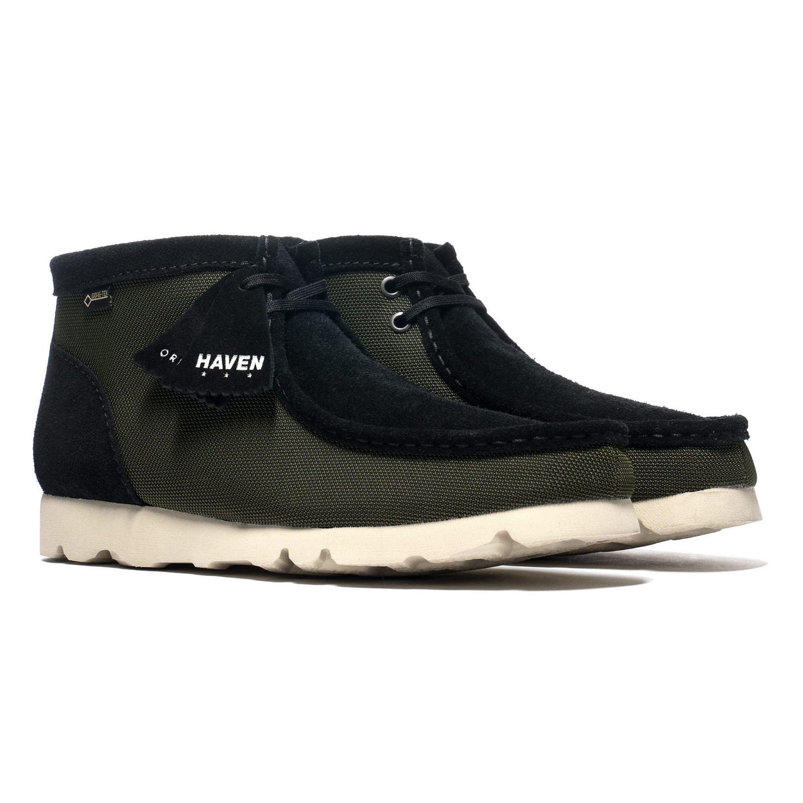 HAVEN / CLARKS ORIGINALS GORETEX Ballistic Wallabee Boots HAVEN / CLARKS ORIGINALS GORETEX Ballistic Wallabee Boots