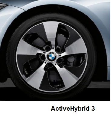 BMW ActiveHybrid 3 alloys