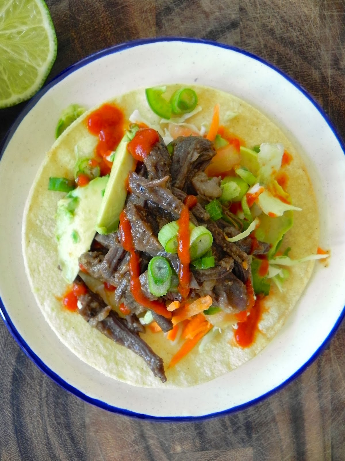 The Rosiest Cheeks Skirt Steak Tacos