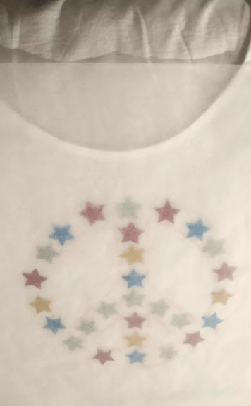 tutorial camiseta simbolo de la paz