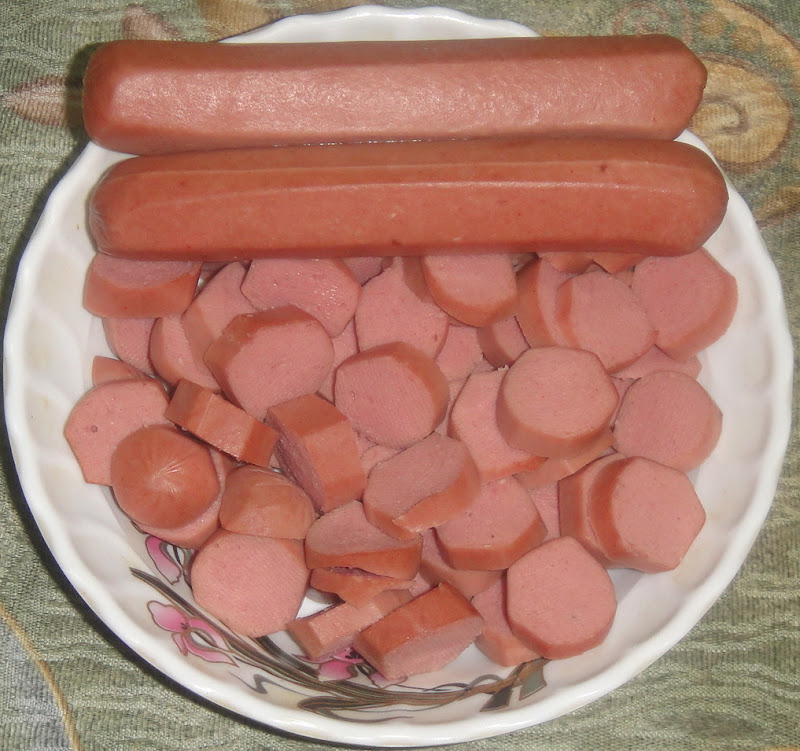 Malar's Kitchen Methi Chicken Franks Masala