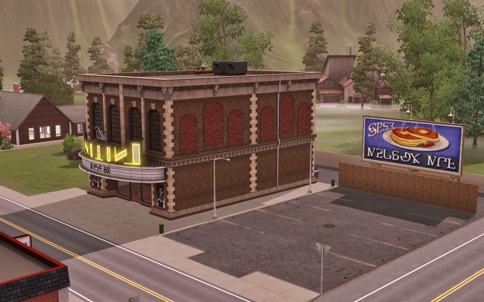 Summer's Little Sims 3 Garden Moonlight Falls (The Sims 3